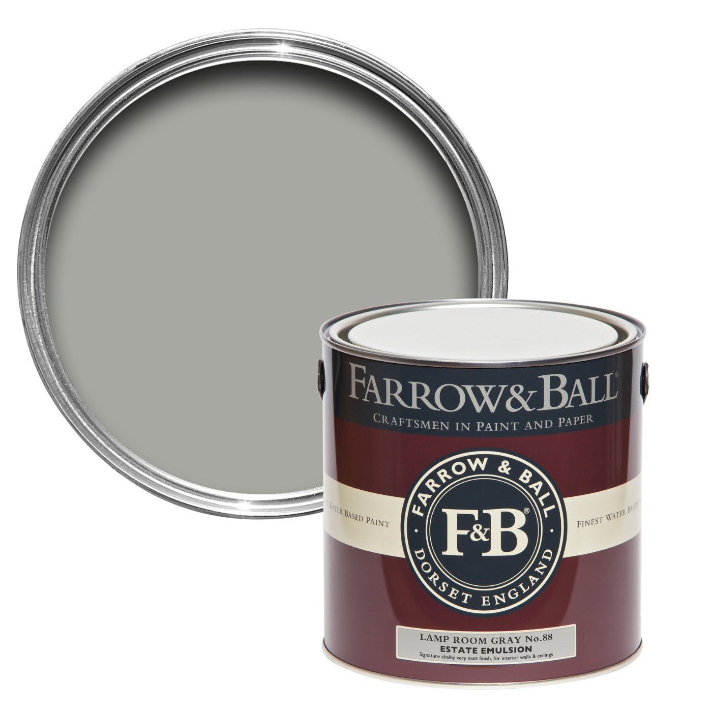 Farrow & Ball, LAMP ROOM GRAY No. 88