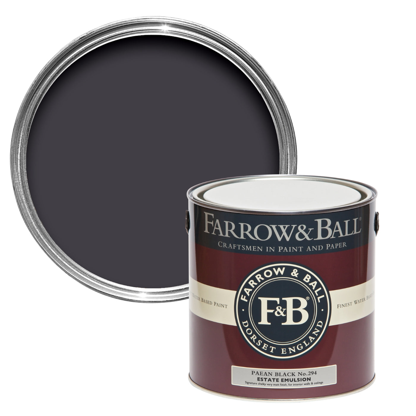 Farrow & Ball, PAEAN BLACK No. 294